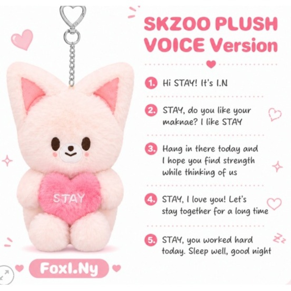 STRAY KIDS FoxI.Ny 6th Fan Meeting Voice Version